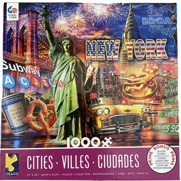 Sold Out New York Puzzle by Ceaco 1000p - Picture 1 of 5